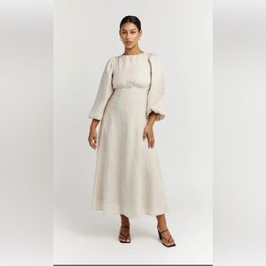 DISSH 100% linen dress brand new with a tag